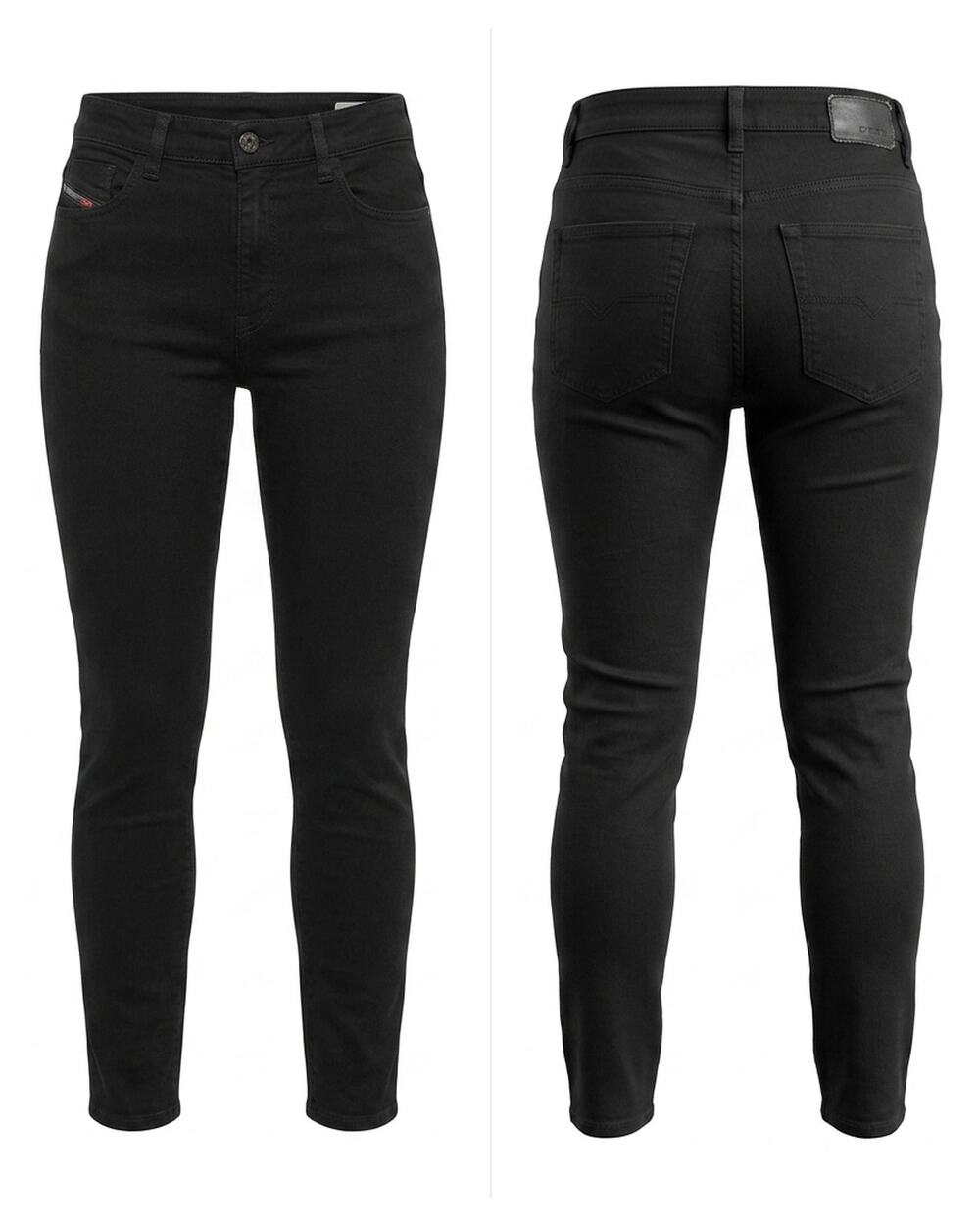 Diesel Skinzee-High Leather High Waist Skinny Slim Fit Jeans Women Size 32